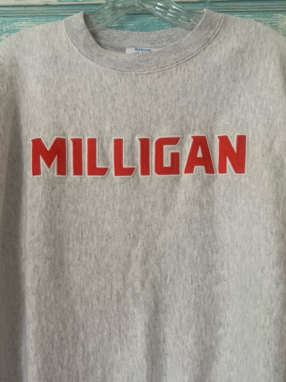 Milligan university Tennessee Embroidered Crewneck Sweatshirt amazing condition